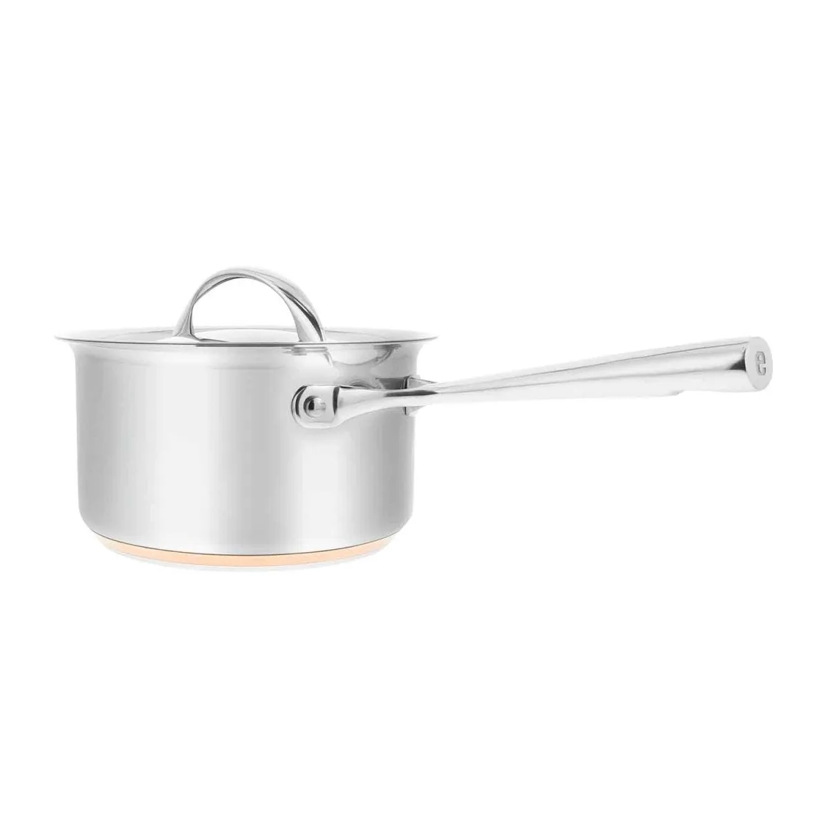 Essteele Per Vita Copper Base Stainless Steel Induction Covered Saucepan 16cm (1.9L)