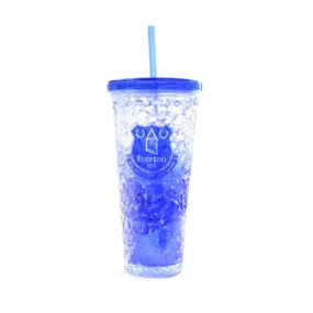 Everton Official 600ml Freezer Straw Cup