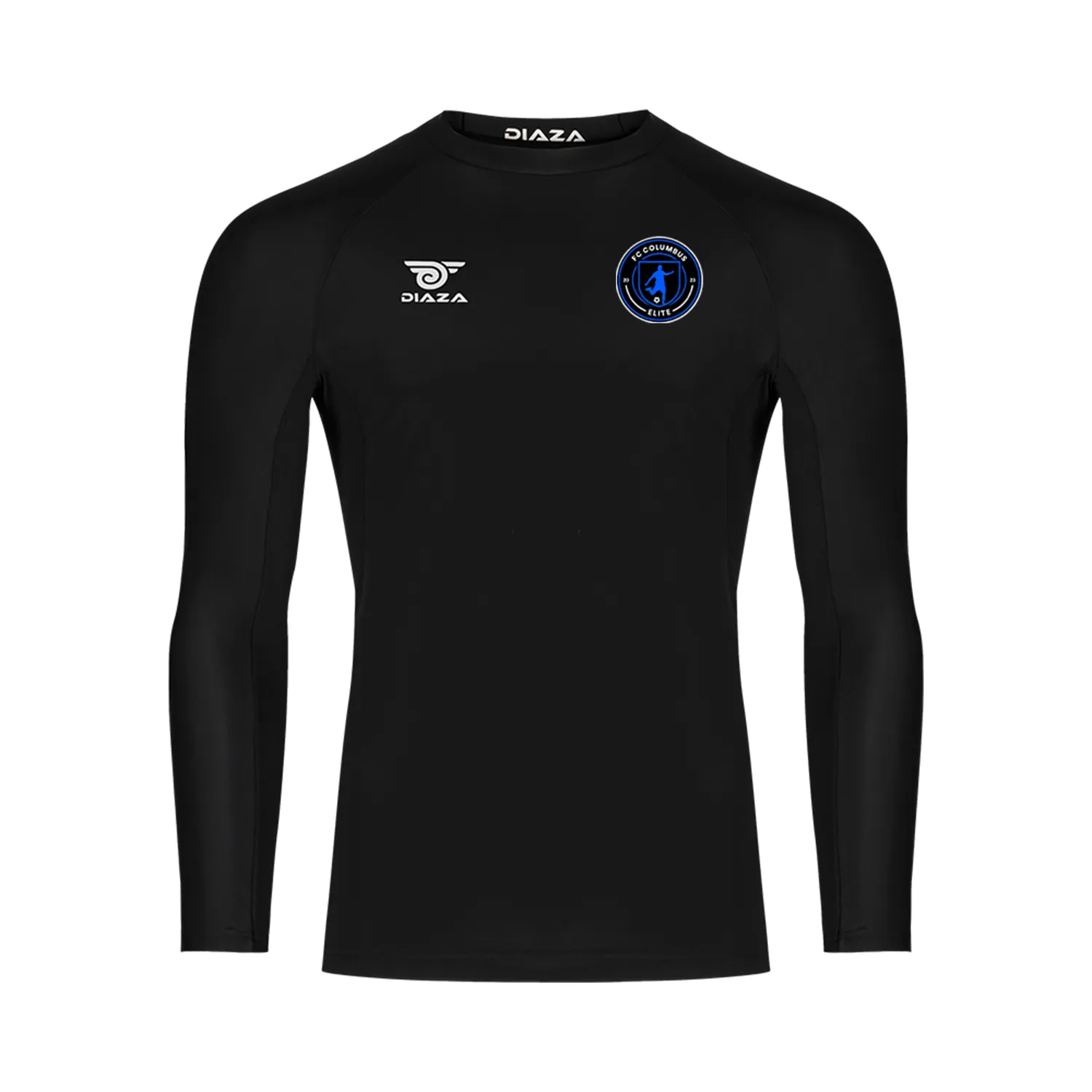 FC Columbus Long Sleeve Compression Jersey Black