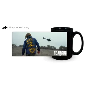 Fear The Walking Dead End Graffiti Black Mug