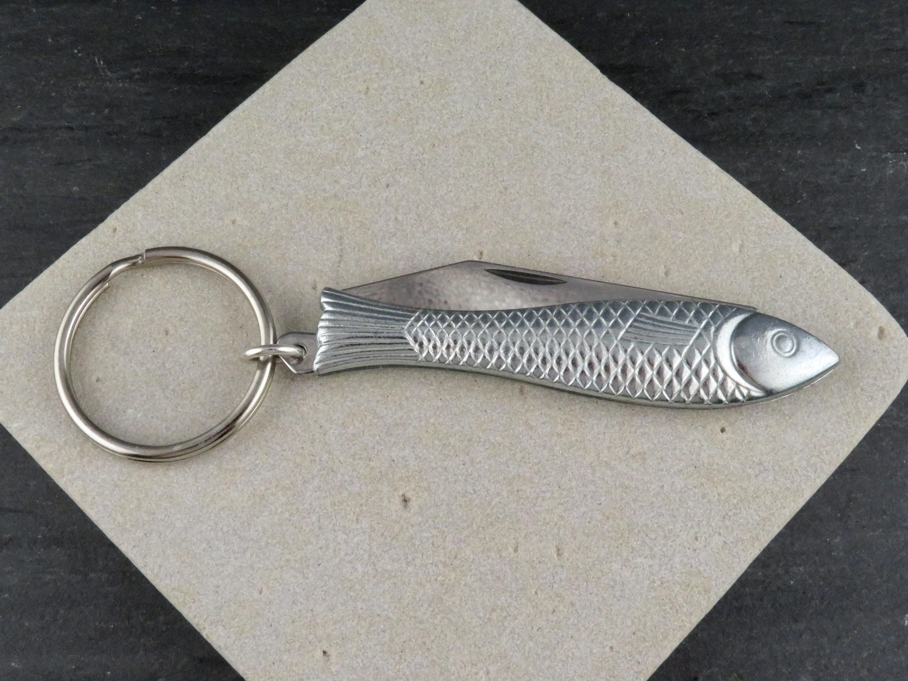 Fish Pocketknife Keyring