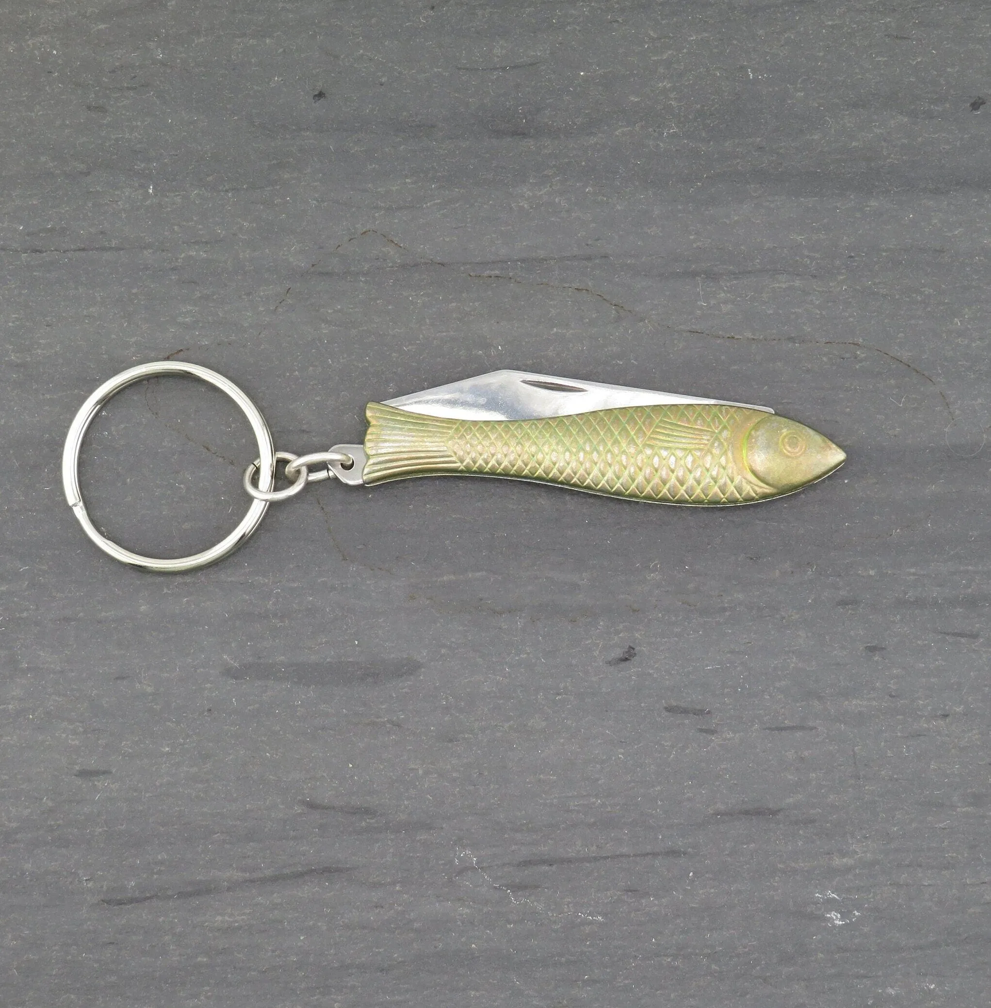 Fish Pocketknife Keyring