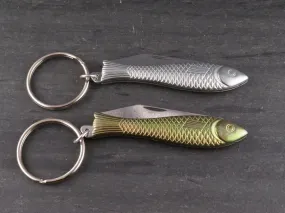 Fish Pocketknife Keyring