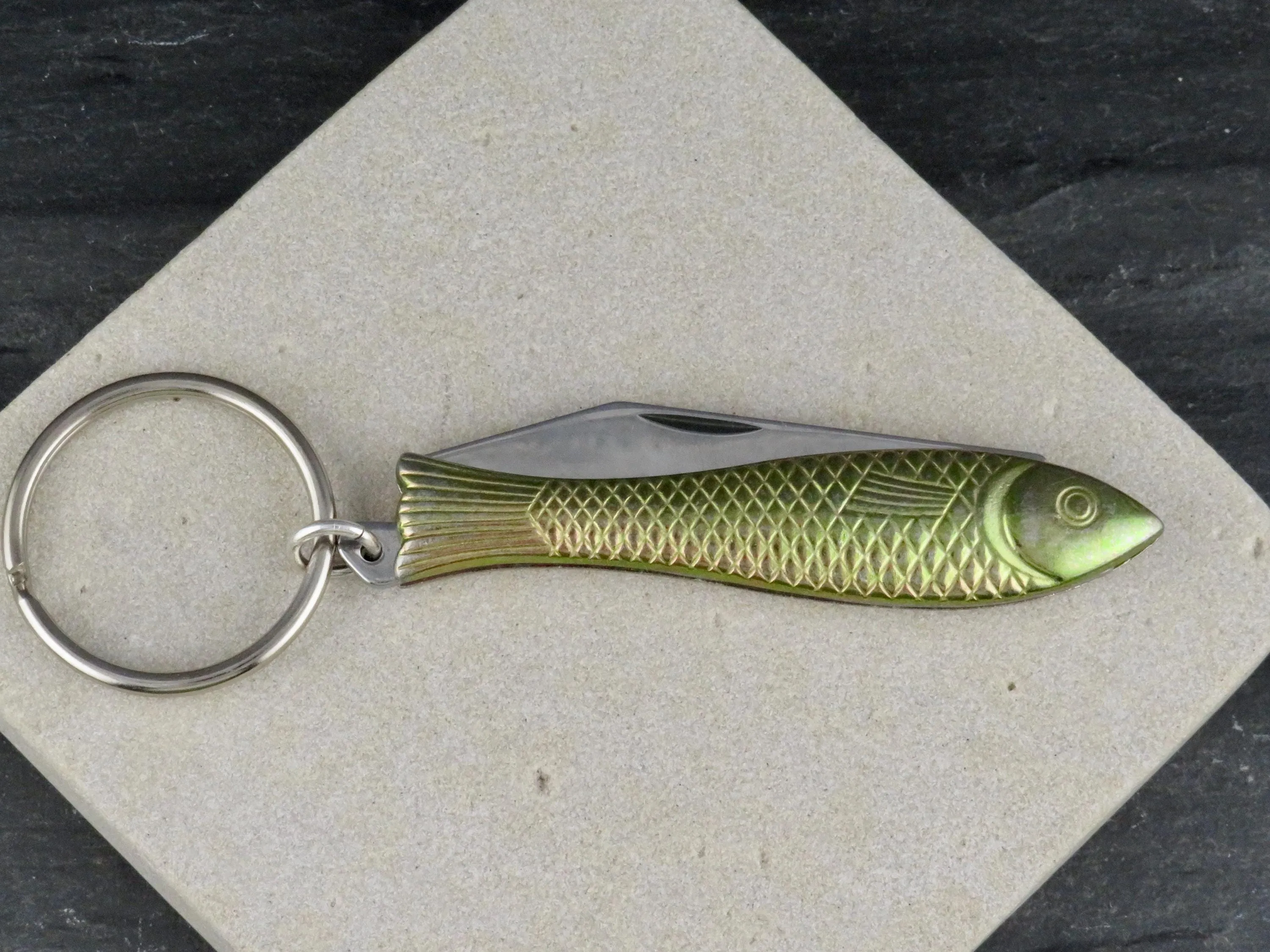 Fish Pocketknife Keyring