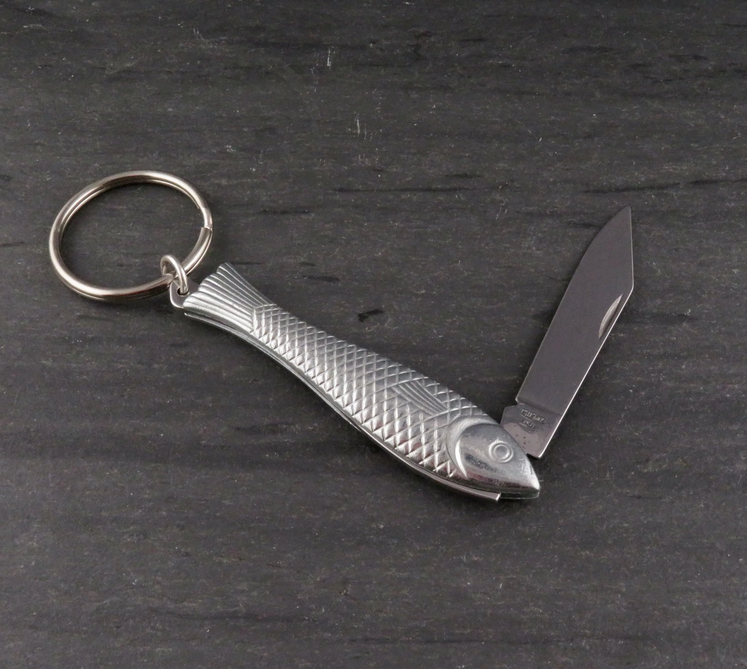 Fish Pocketknife Keyring