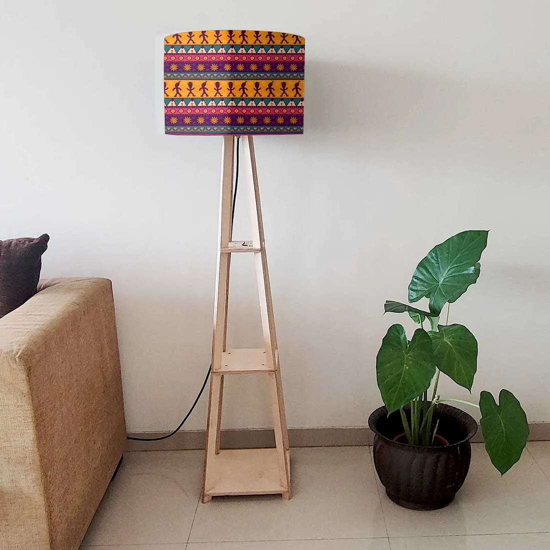 Floor Lamps for Living Room  -   Aztec Purple