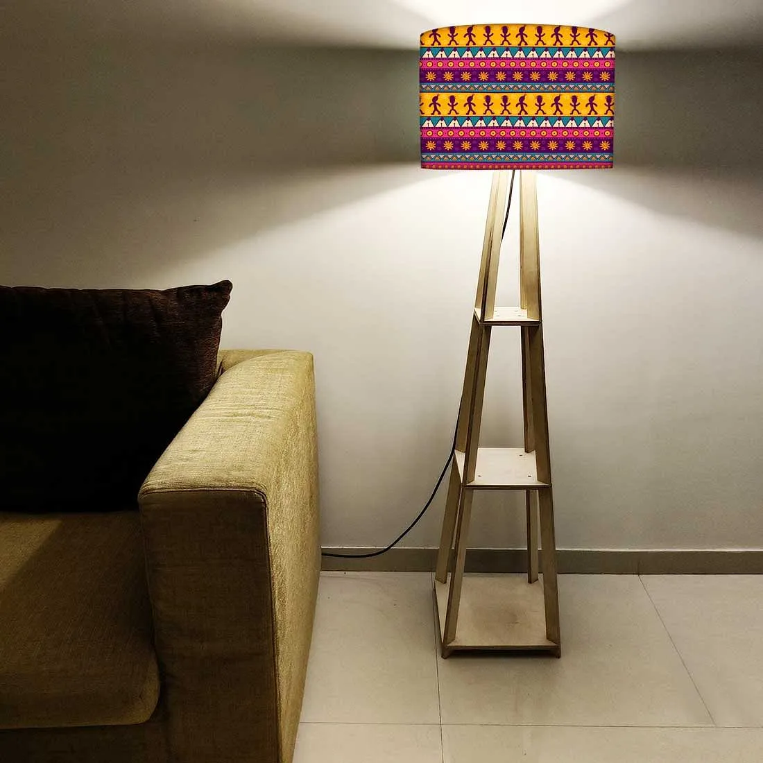 Floor Lamps for Living Room  -   Aztec Purple