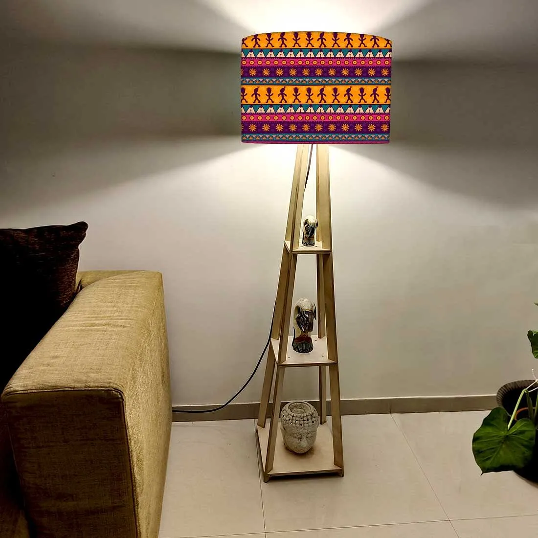 Floor Lamps for Living Room  -   Aztec Purple