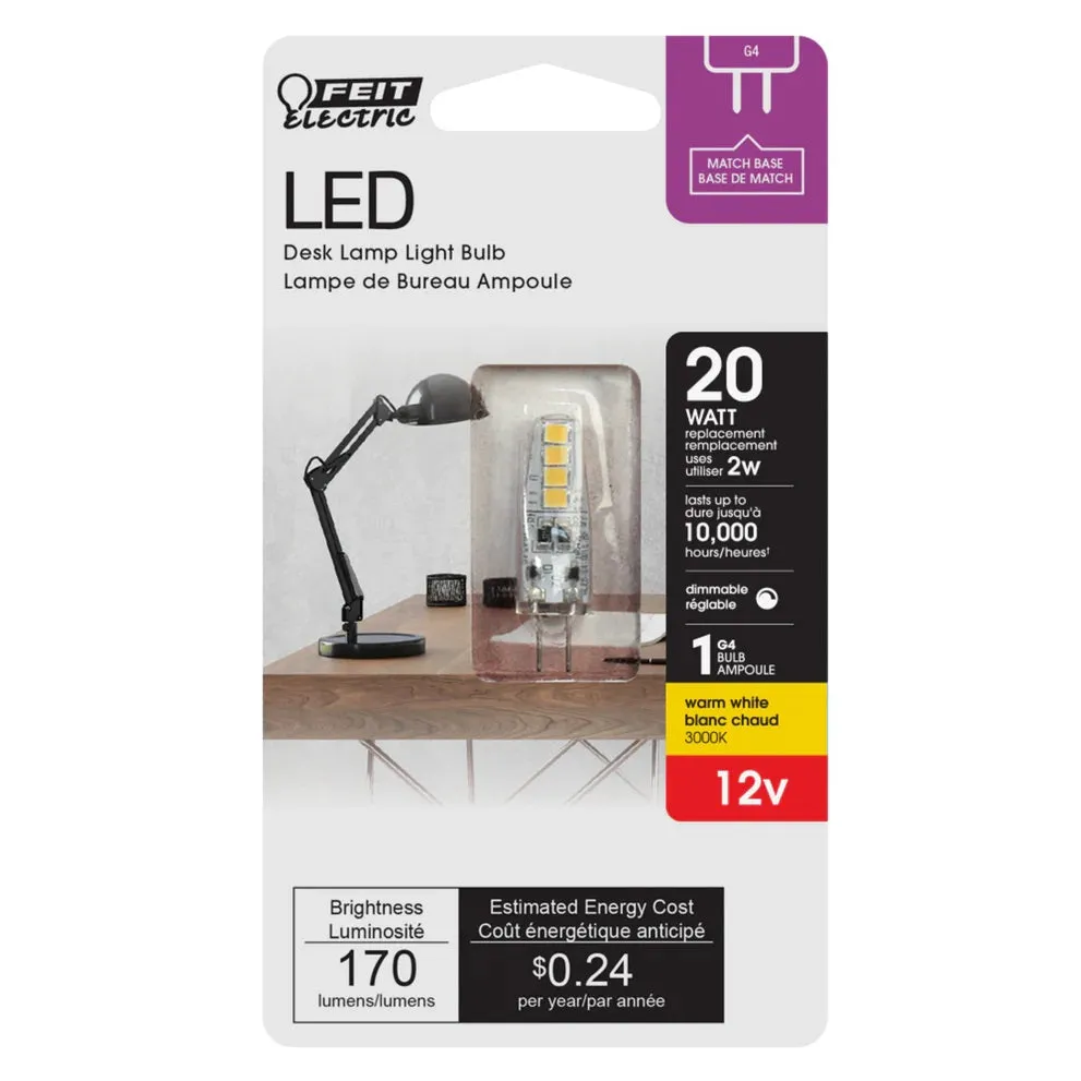 G4 LED Desk Lamp Light Bulb