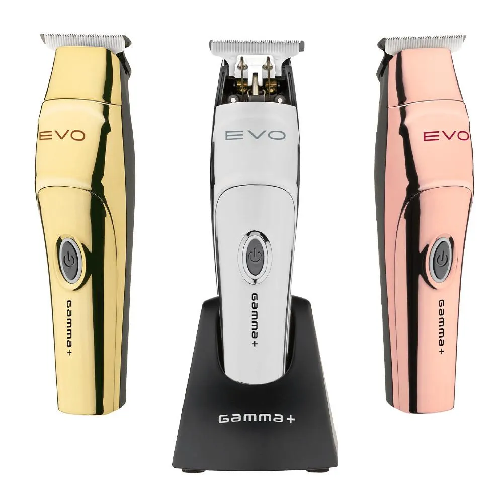 Gamma   Italia Evo cordless Trimmer - updated edition with the ultimate T-blade