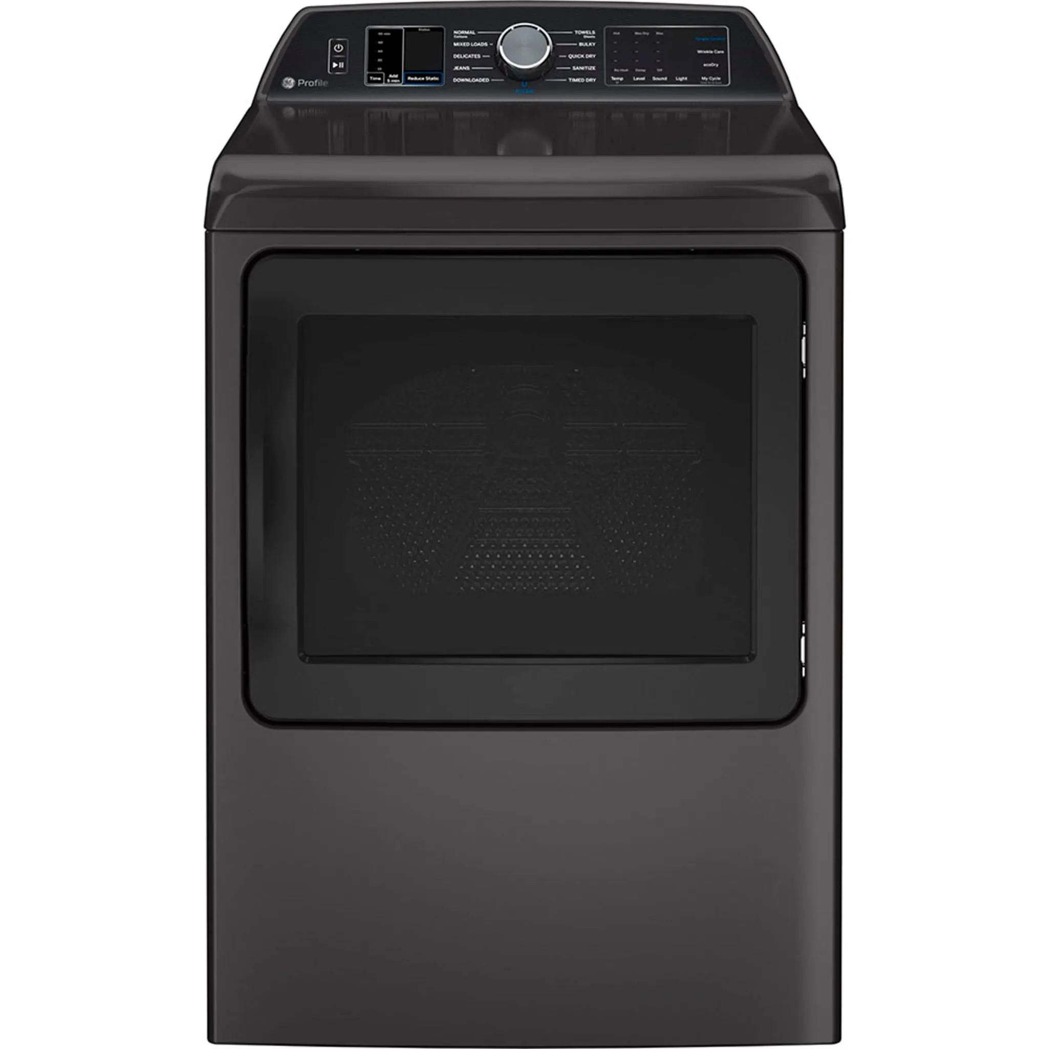 GE Profile 7.4 Cu Ft Smart Electric Dryer Diamond Grey- PTD70EBMTDG