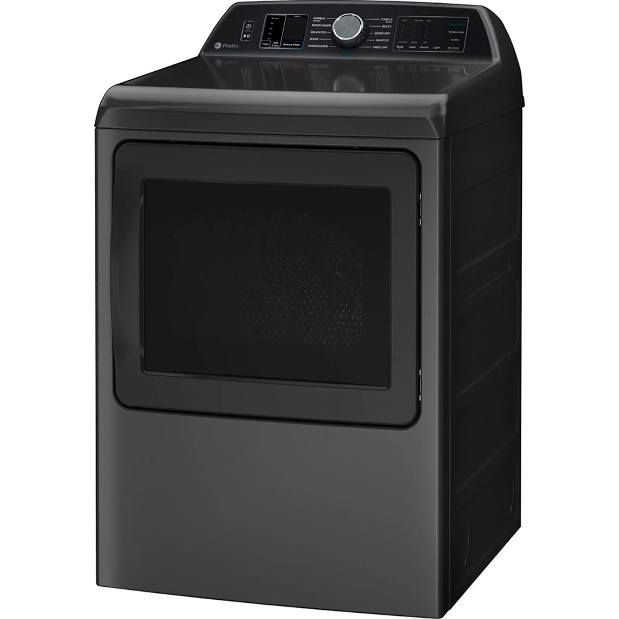 GE Profile 7.4 Cu Ft Smart Electric Dryer Diamond Grey- PTD70EBMTDG