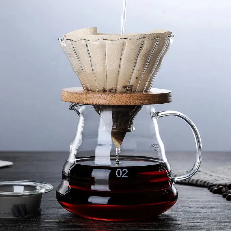 Glass Coffee Maker Eco-Friendly Percolators