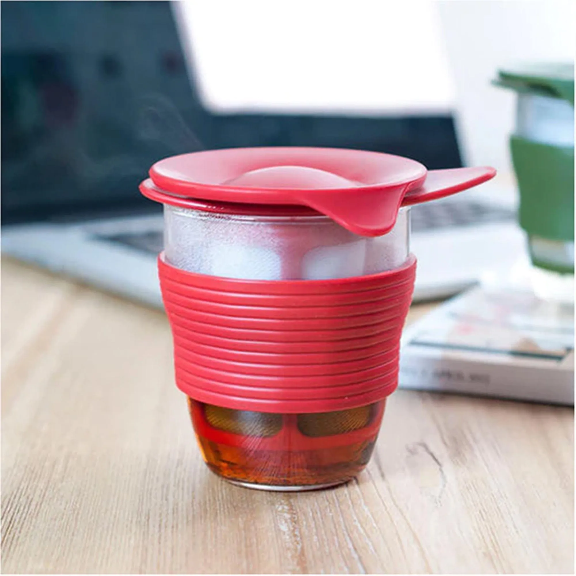 Hario Handy Tea Maker Red | 200 ml