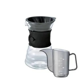 Hario V60 Drip Decanter Pour Over Coffee Maker 700ml   Hario V60 Drip Kettle AIR Bundle