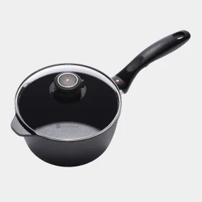 HD Nonstick Saucepan with Glass Lid - Induction