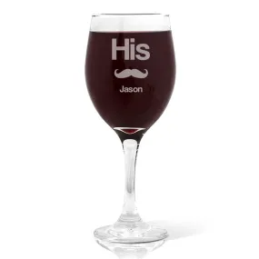 His Wine 410ml Glass