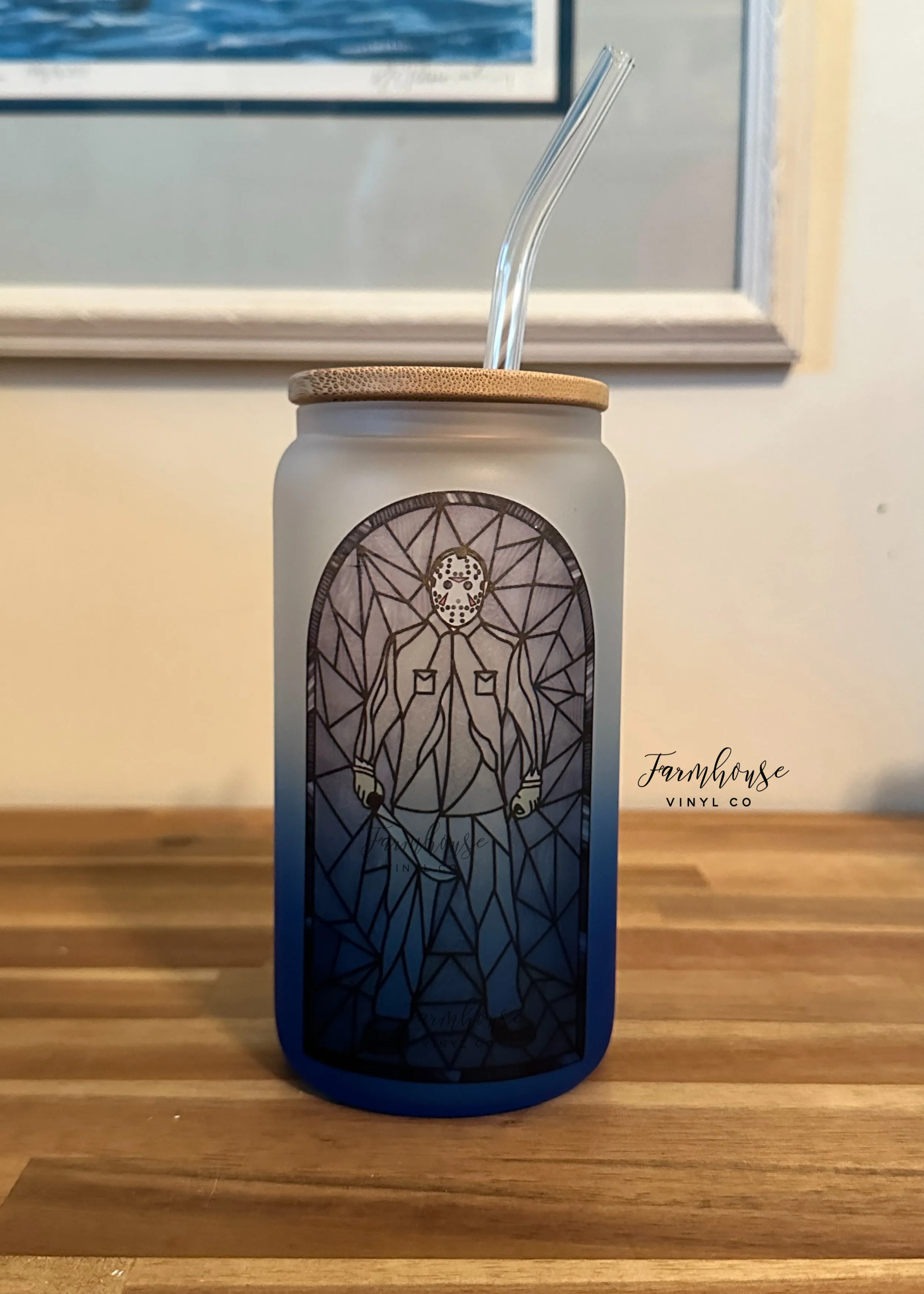 Horror Fan Frosted Tumbler