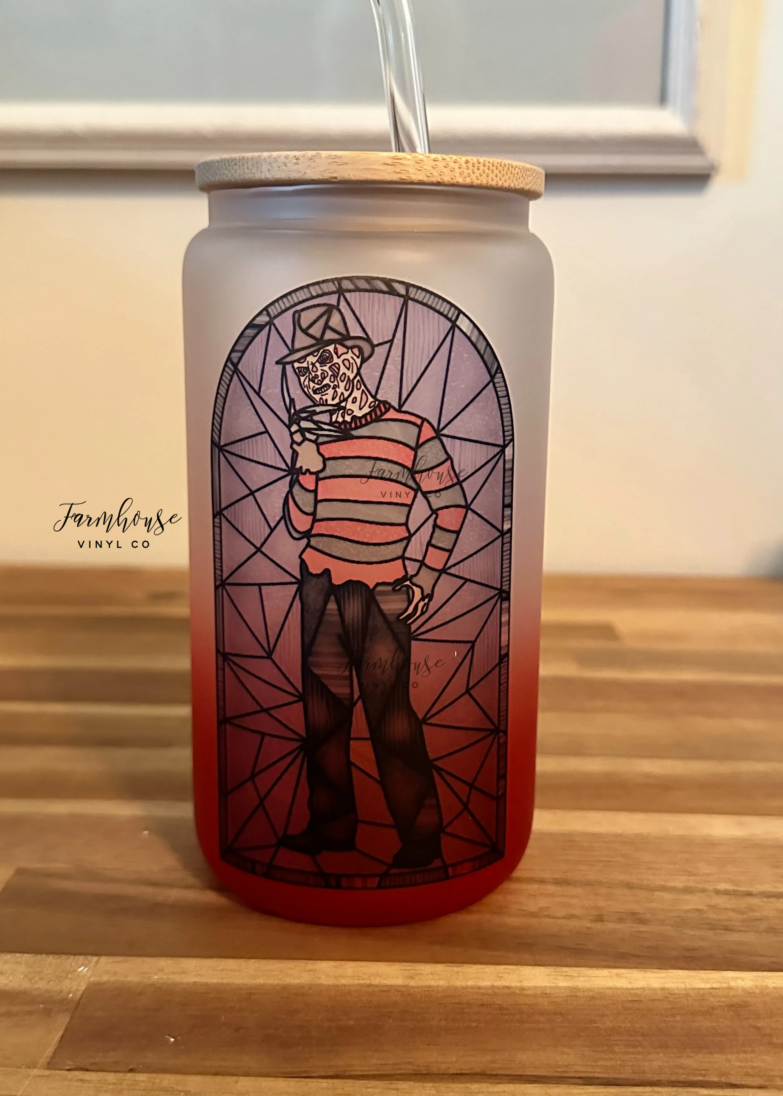 Horror Fan Frosted Tumbler