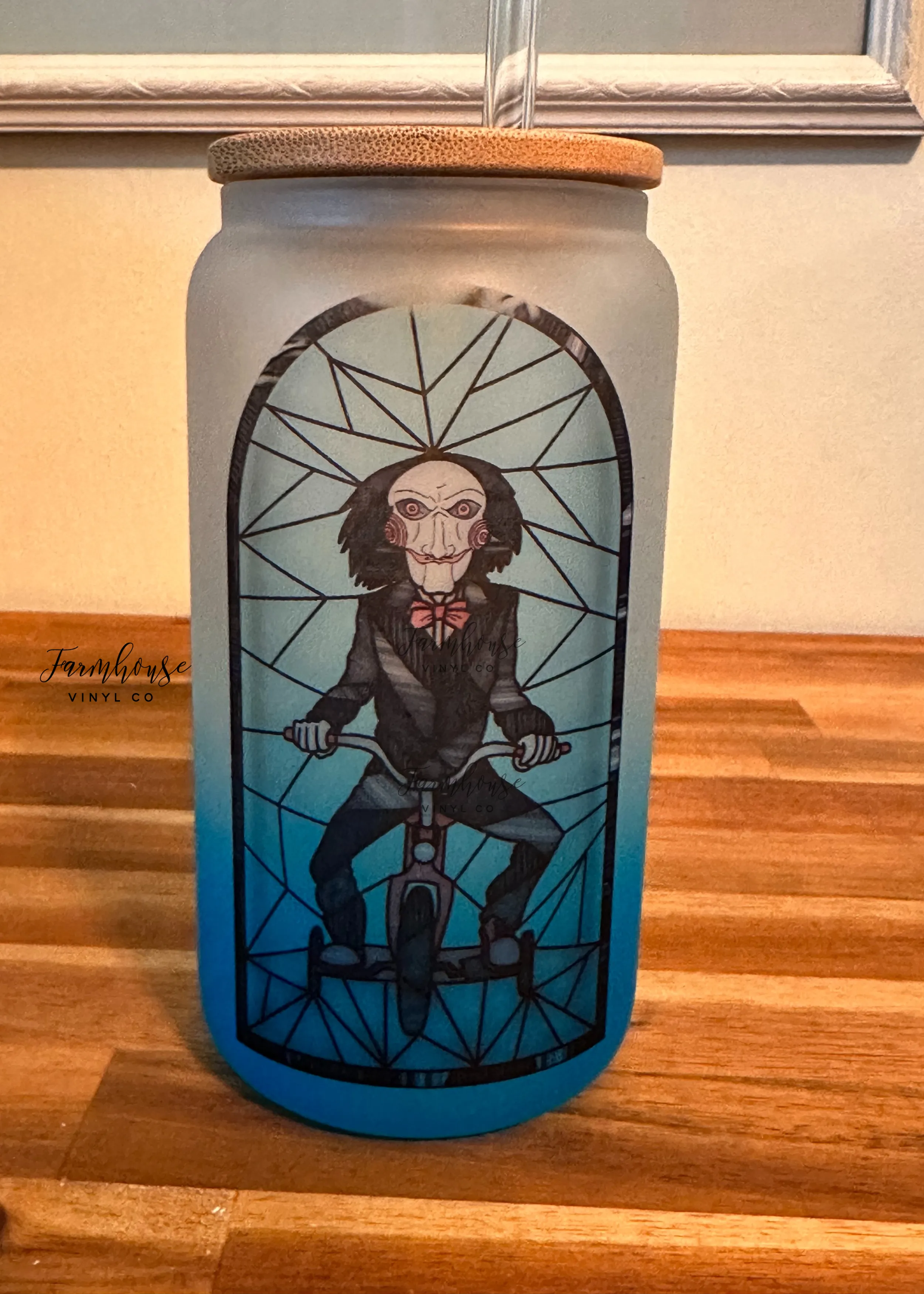 Horror Fan Frosted Tumbler