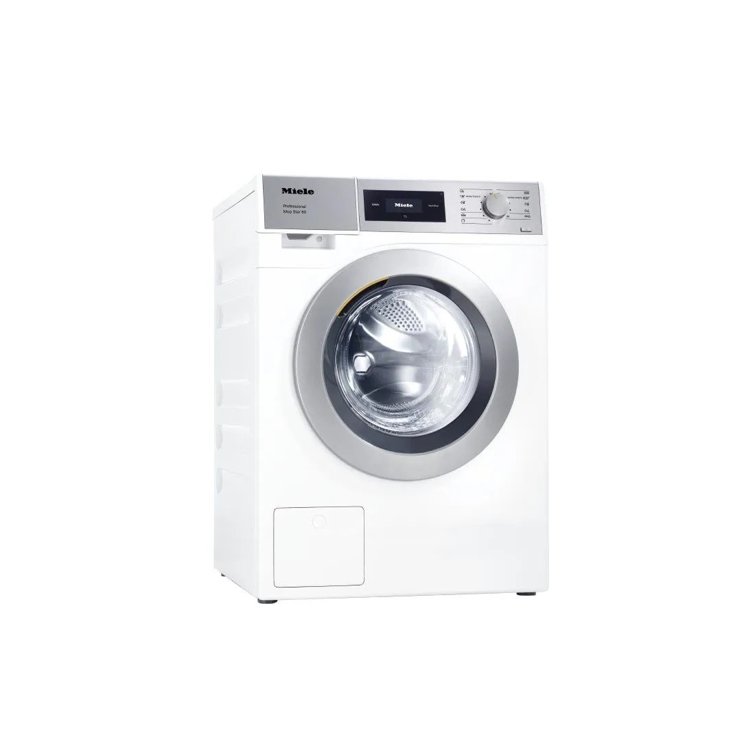 HW129 Miele Little Giant Mop Star 80 Washing Machine White 8kg with Gravity Drain 4.8kW Single Phase PWM508