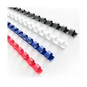 Icon Binding Coil Plastic 25mm Blue Pack 50