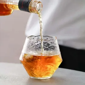 Japanese Hammered Whiskey Glass