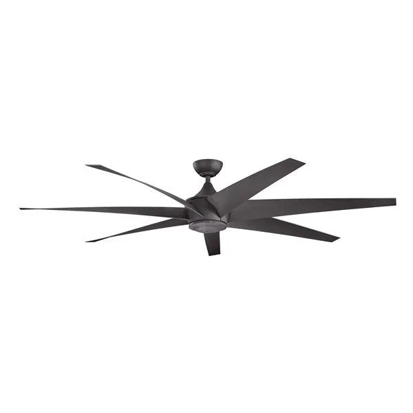 Kichler 310115DBK Lehr™ 80" Fan Distressed Black