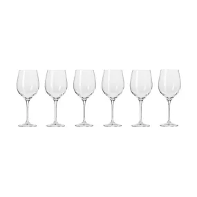 Krosno Harmony Red Wine Glasses 450ml (Set of 6)