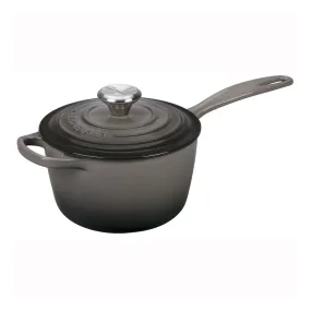 Le Creuset 1 3/4 Qt. Signature Saucepan w/Stainless Steel Knob - Oyster