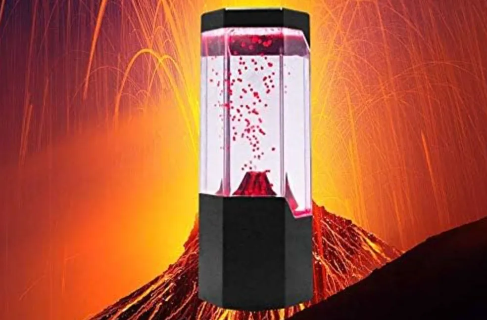 LED Volcano Lamp