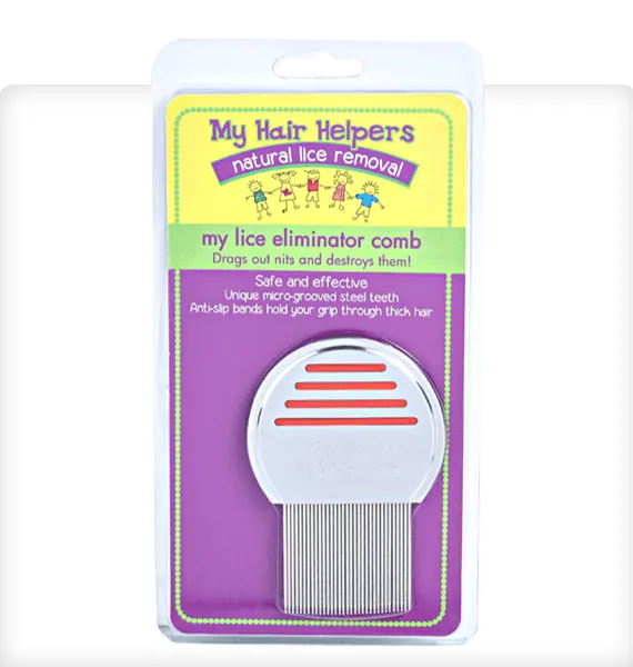 Lice Eliminator Treatment Comb | Stainless Steel | Effectively Removes