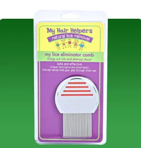 Lice Eliminator Treatment Comb | Stainless Steel | Effectively Removes