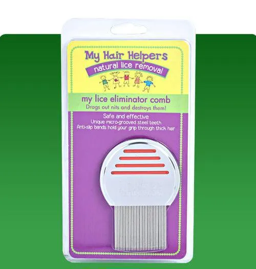 Lice Eliminator Treatment Comb | Stainless Steel | Effectively Removes