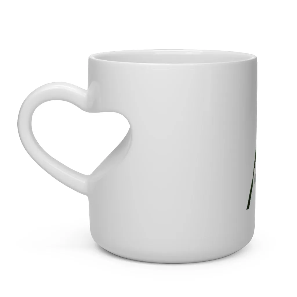 Lilly Heart Shape Mug