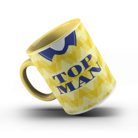 Limited Edition Leeds 1990 Yellow Handle Mug