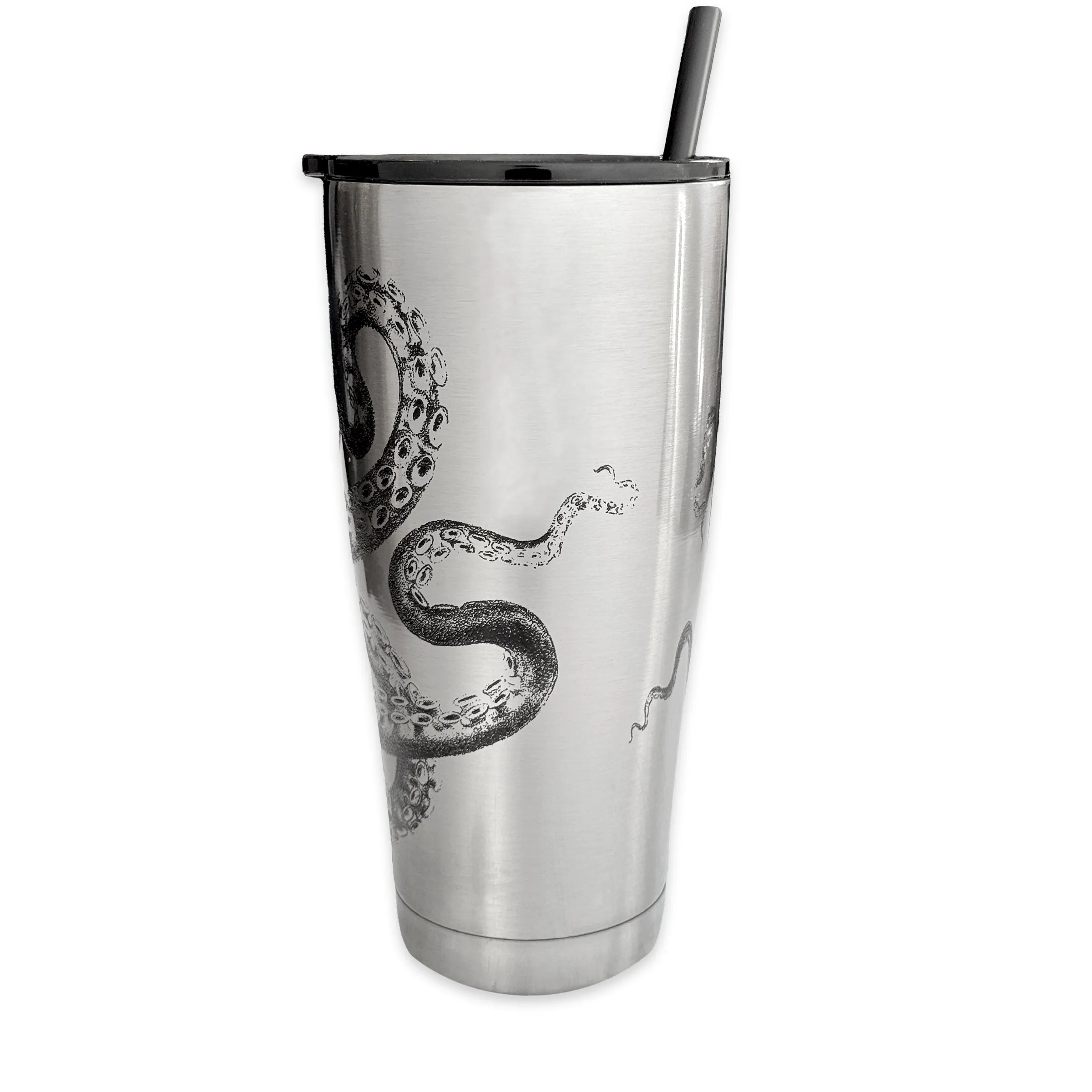 Lucy Chrome Stainless Steel Insulated Tumbler