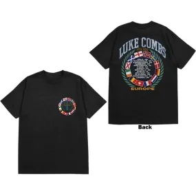 Luke Combs Unisex T-Shirt: Tour 23 Flag