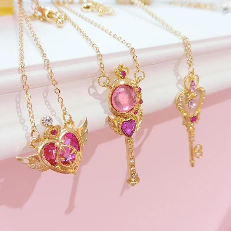 Magical Girl Wand Necklaces