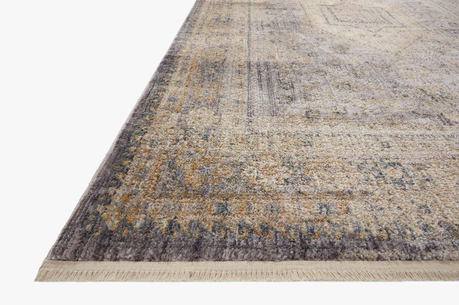 Magnolia Home x Loloi Janey Rug - Slate Gold