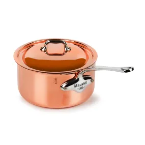 Mauviel M'6S 3.4-quart Induction Copper Saucepan