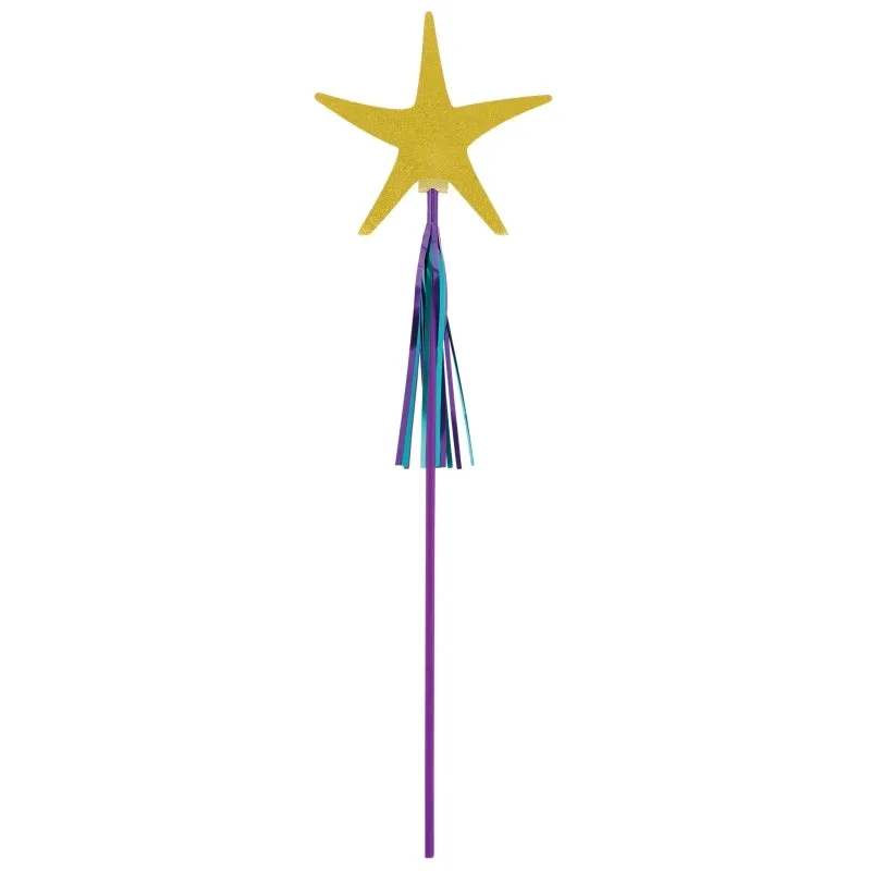 Mermaid Wishes Starfish Wands  6pk