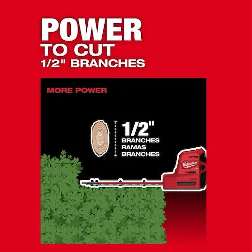 Milwaukee M12 FUEL™ 8” Hedge Trimmer (8")