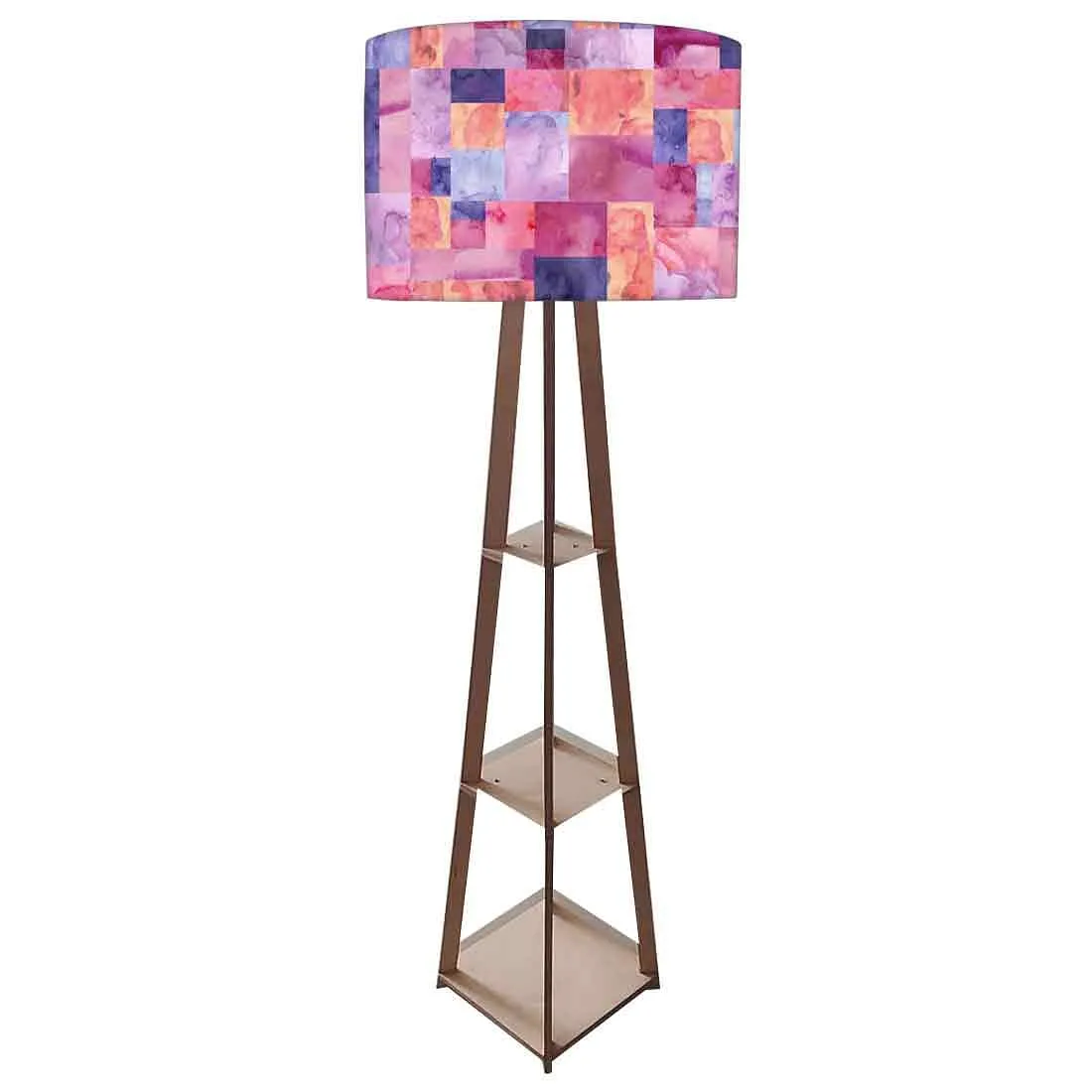 Modern Floor Lamps For Living Room - Pink Stone Effect