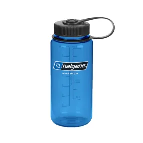 【Nalgene】500cc寬嘴水壼 灰藍 2178-1116