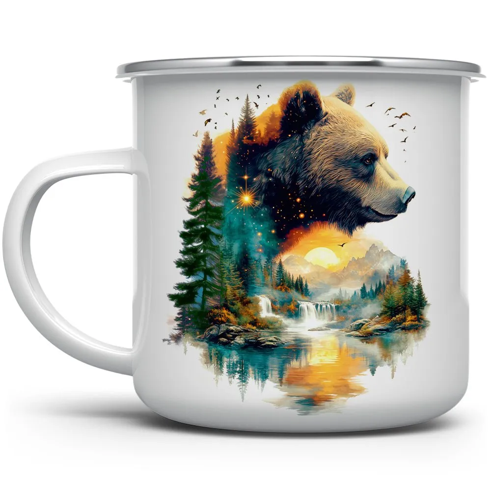 Nature Bear Camp Mug