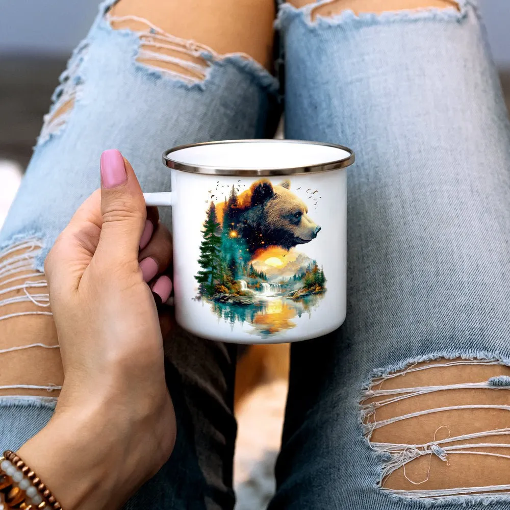 Nature Bear Camp Mug