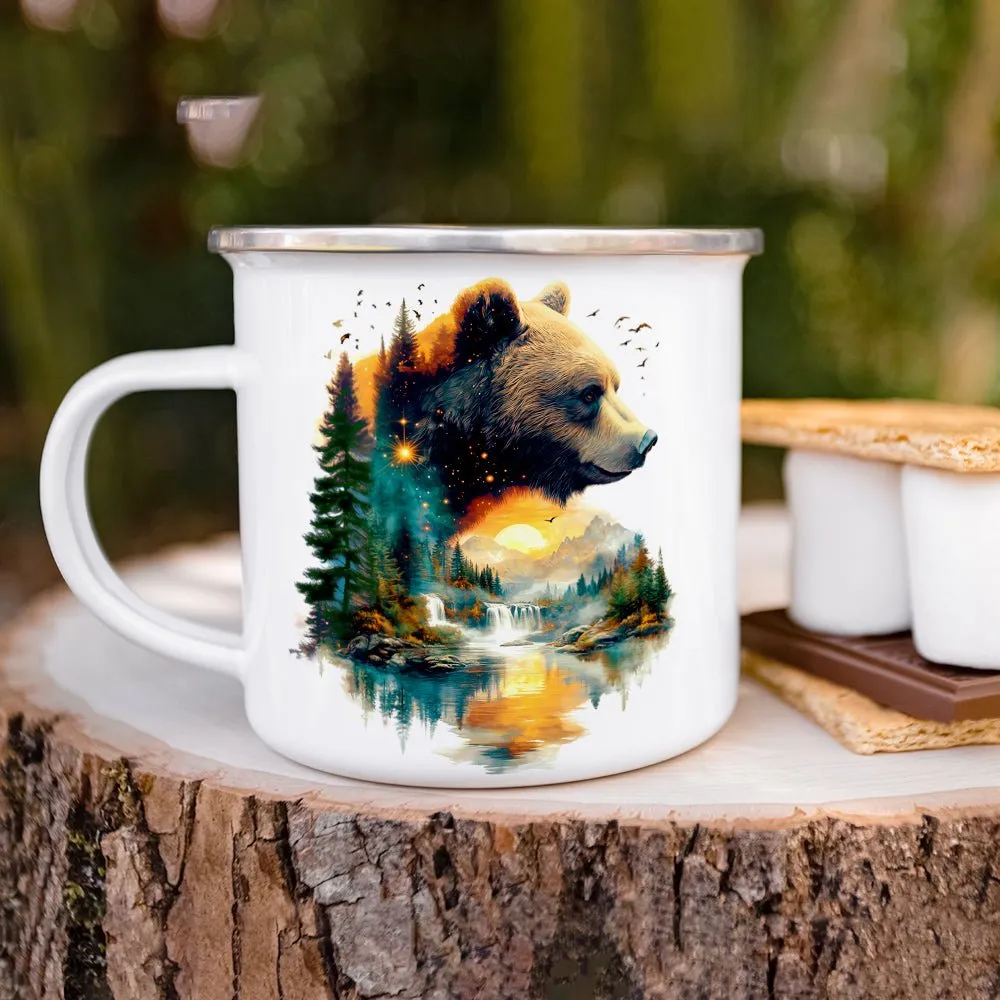 Nature Bear Camp Mug