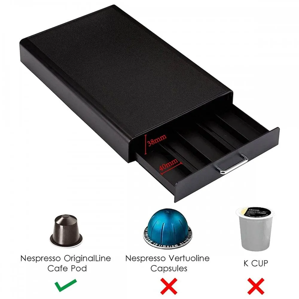 NESPRESSO ORIGINALLINE STORAGE DRAWER HOLDER FOR CAPSULES - NESC-301-KT-006-1