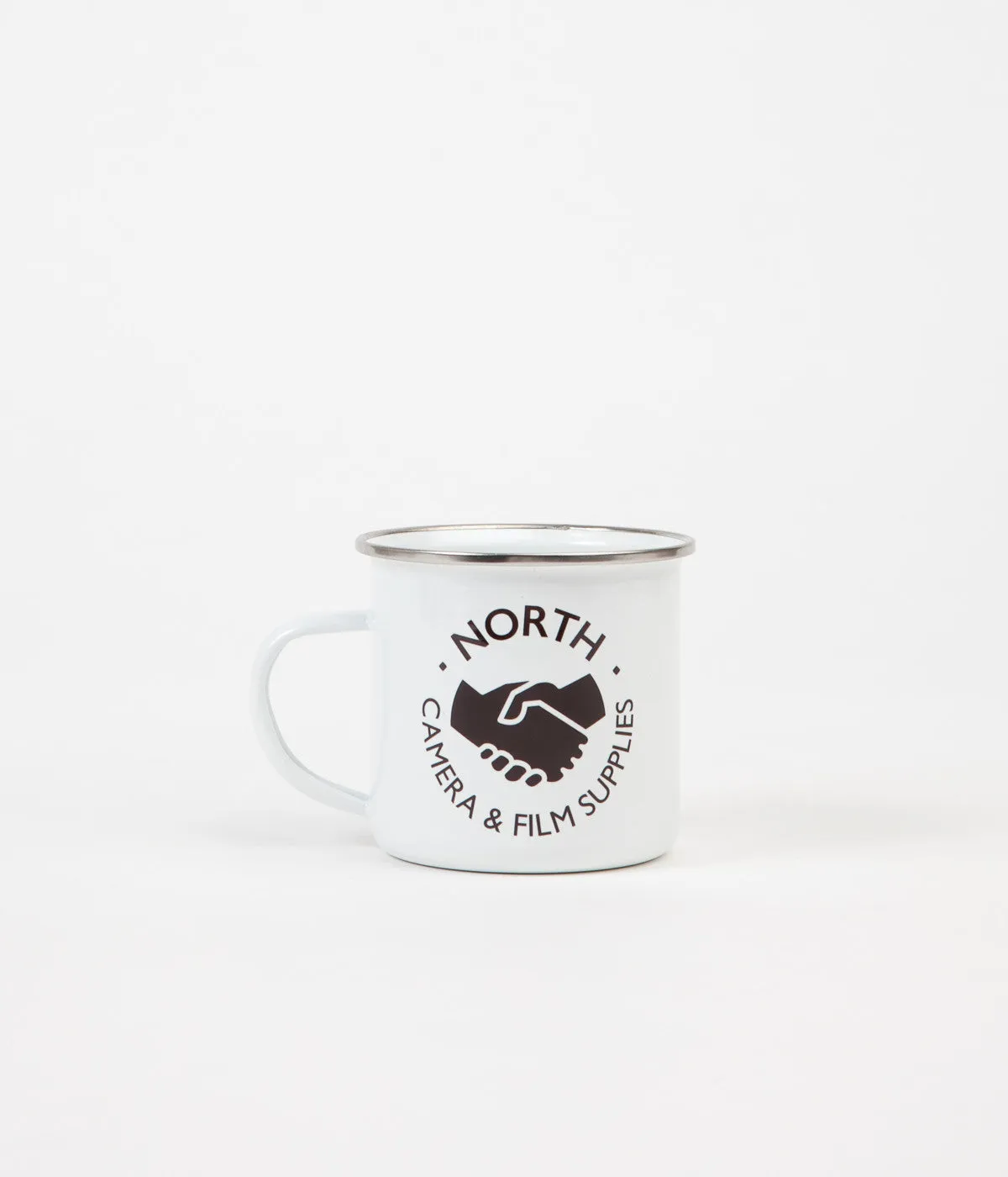 North 2 Pack Mugs - White / Black